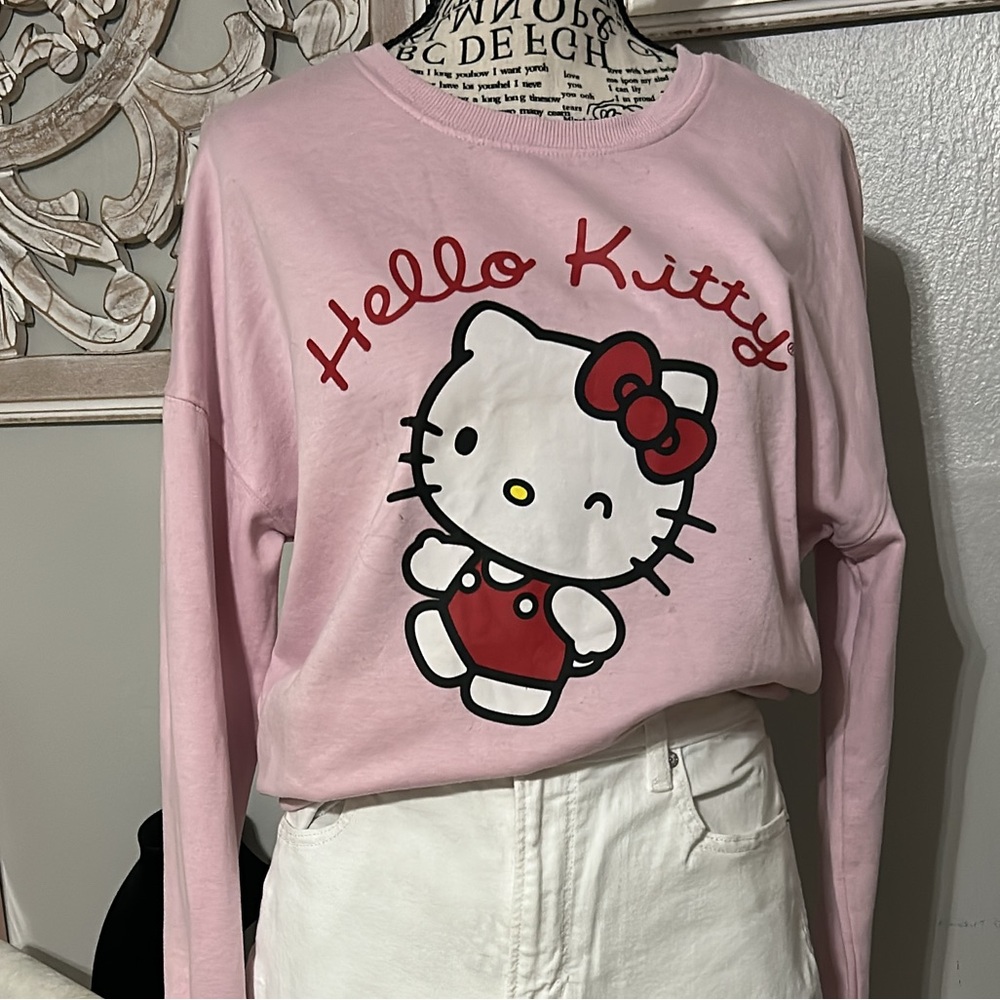 Hello Kitty Pink Sweatshirt